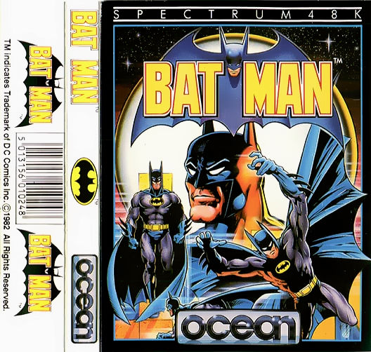 Bat Man box art for ZX Spectrum